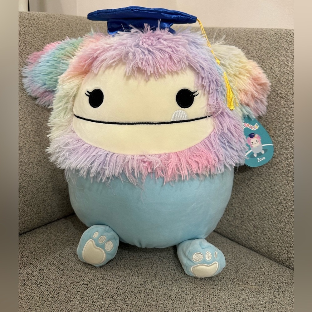 🇺🇸 Nwt Zozo the Bigfoot 12" Squishmallows